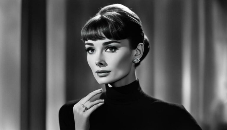 How is Audrey Hepburn a gamine?