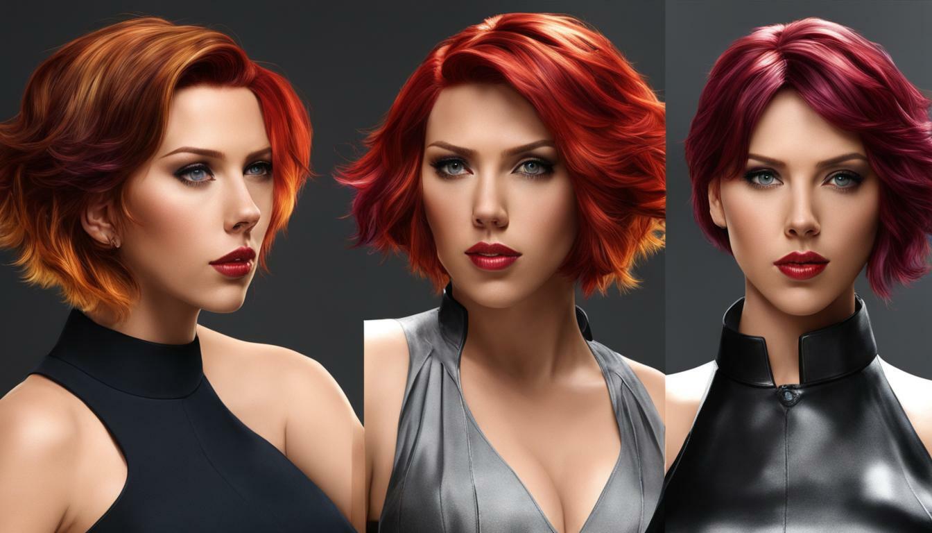 What is Scarlett Johansson's real hair?