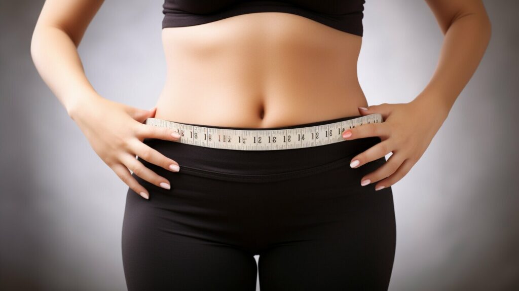 reducing waist size for attractiveness