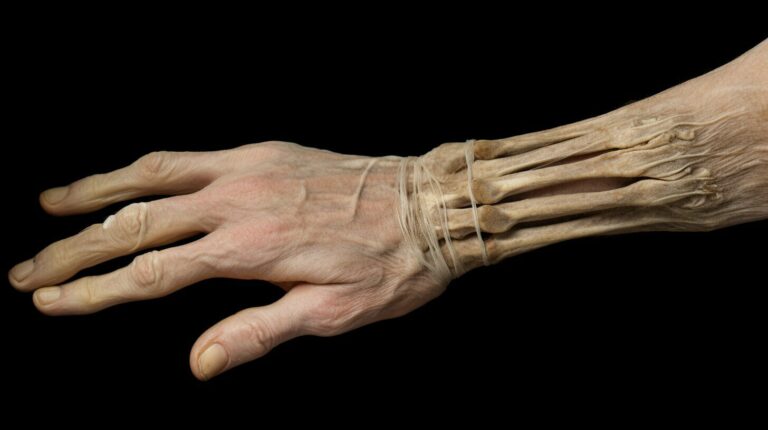 What body type has skinny wrists?