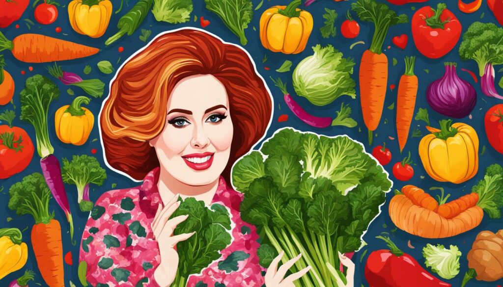 Adele's vegetarianism