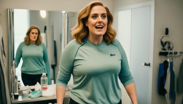 How did Adele lose weight?